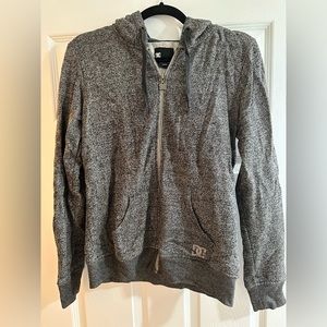DC Shoes-Women’s Full Zip Hooded Skateboarding Sweatshirt-LARGE